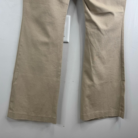 Gap High Rise Flare Khaki Pants Size 8 NWT Brand New Neutral - Picture 9 of 15